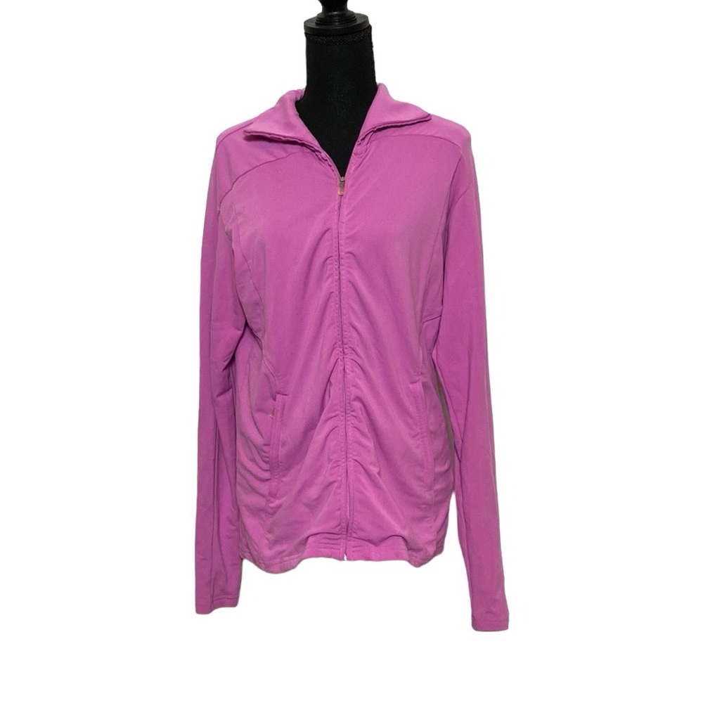 Adidas Athletic Zip Up Sweatshirt L